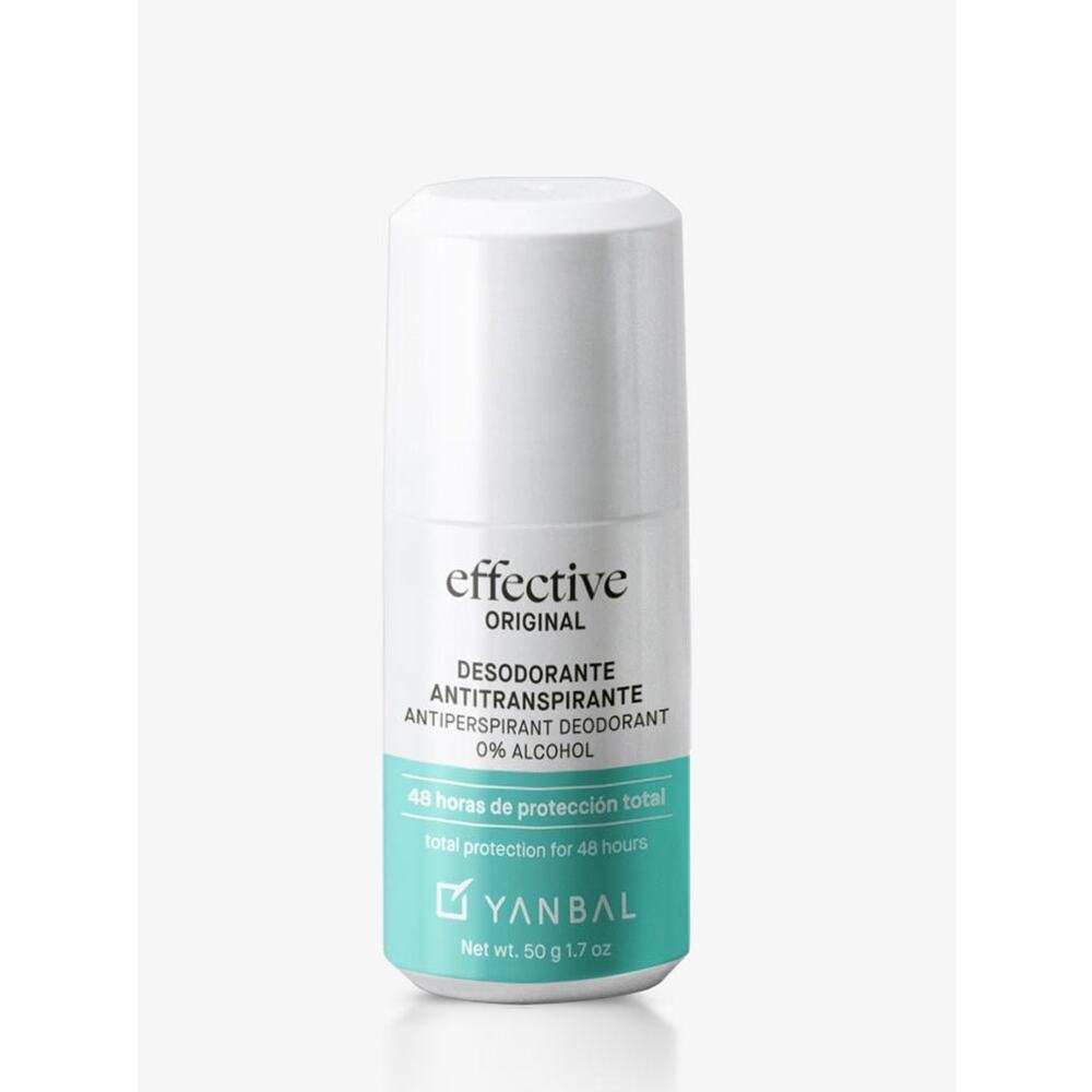 Yanbal Effective Original Antiperspirant Deodorant / Desodorante Unisex